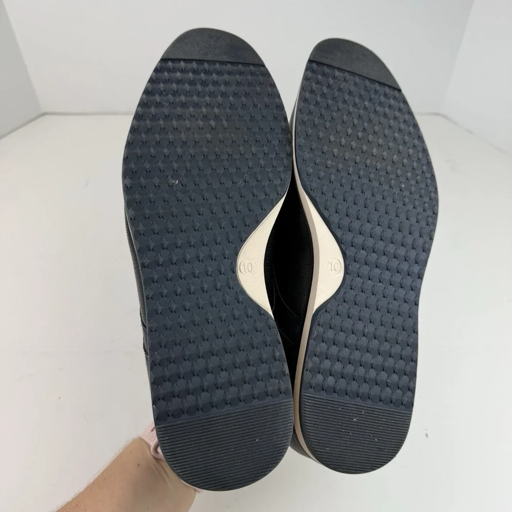 Men's Casual Dress Shoes Comfortable Business Work Breathable Shoes Size 10 Blue